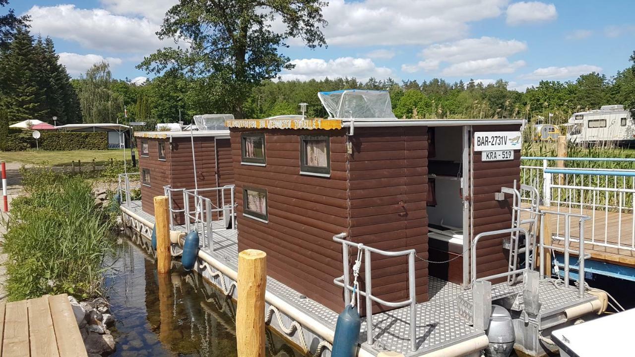 Hausboot Krakow Am See Forelle 1 Und 2 외부 사진