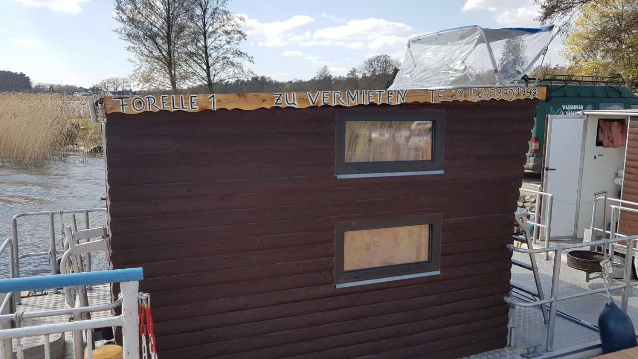 Hausboot Krakow Am See Forelle 1 Und 2 외부 사진